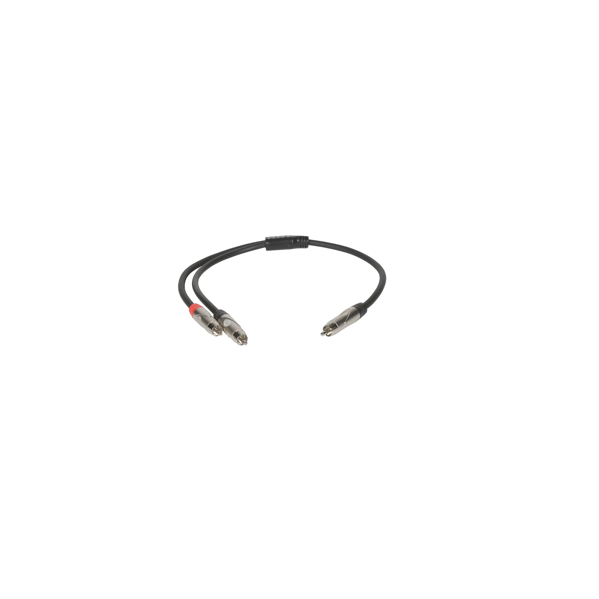 Onsei ON-Y222205 Audio cable type Y 1 x RCA Male to 2 x  RCA Male 0.5m