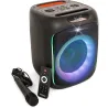 Ibiza CUBE180 Portable Battery-Powered Speakerbox  with Light Effect