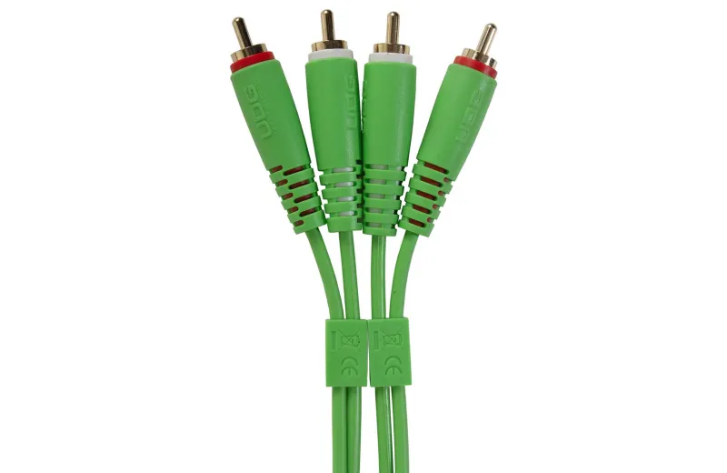 UDG U97001GR Ultimate Audio Cable RCA - RCA Green Straight 1.5m