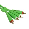 UDG U97001GR Ultimate Audio Cable RCA - RCA Green Straight 1.5m