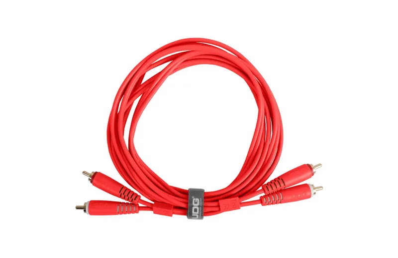 UDG U97001RD Ultimate Audio Cable RCA - RCA Κόκκινο Ίσιο 1.5m