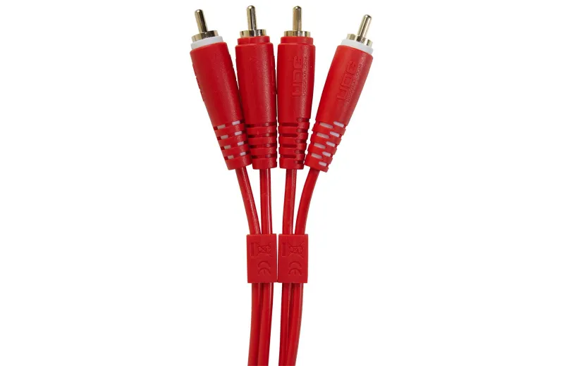 UDG U97001RD Ultimate Audio Cable RCA - RCA Κόκκινο Ίσιο 1.5m