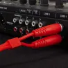 UDG U97001RD Ultimate Audio Cable RCA - RCA Κόκκινο Ίσιο 1.5m