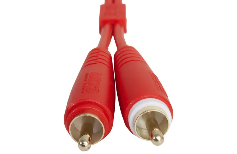 UDG U97001RD Ultimate Audio Cable RCA - RCA Κόκκινο Ίσιο 1.5m