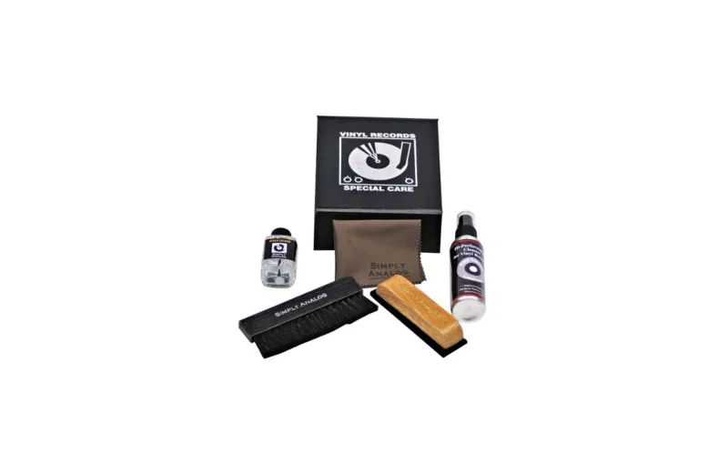 Simply Analog Vinyl Record Cleaning Boxset Deluxe Edition Μαύρο