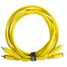 UDG U97003YL Ultimate Audio Cable RCA - RCA Κίτρινο Ίσιο 3m