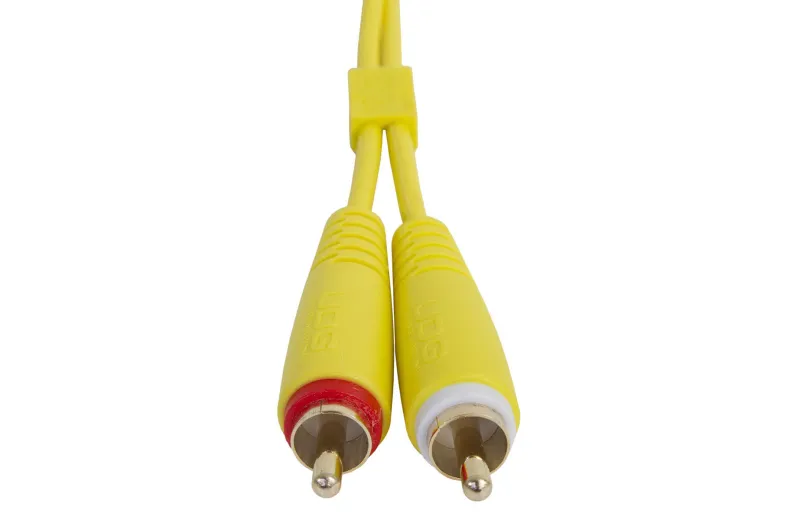 UDG U97003YL Ultimate Audio Cable RCA - RCA Κίτρινο Ίσιο 3m