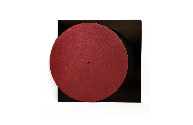 Simply Analog Slipmat από Premium Δέρμα Κόκκινο