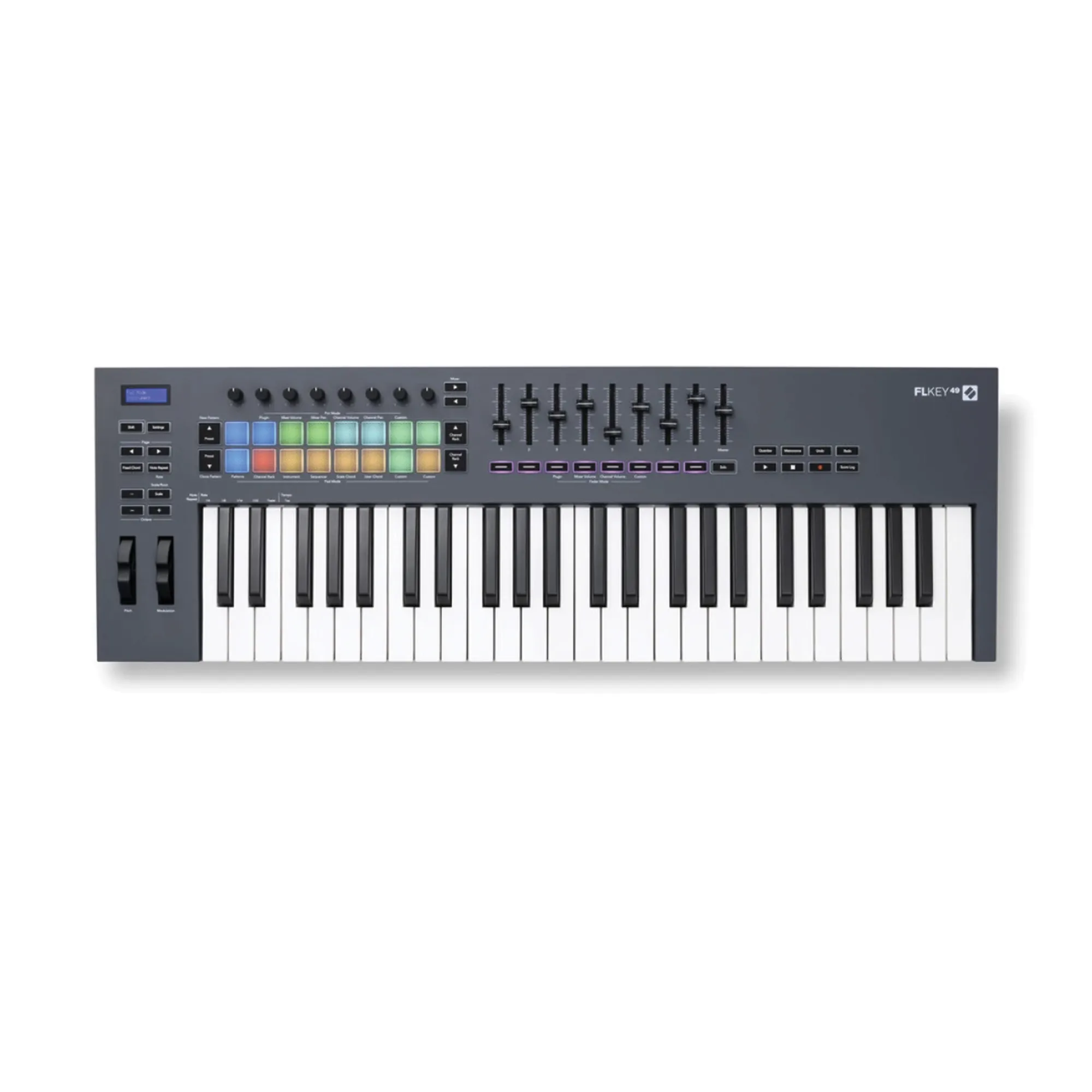 Novation Flkey 49 USB Midi Controller Μαύρο