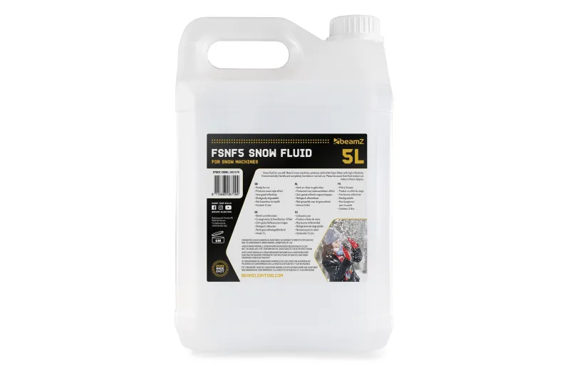 Beamz FSNF5 Υγρό Mηχανής Χιονιού 5lt