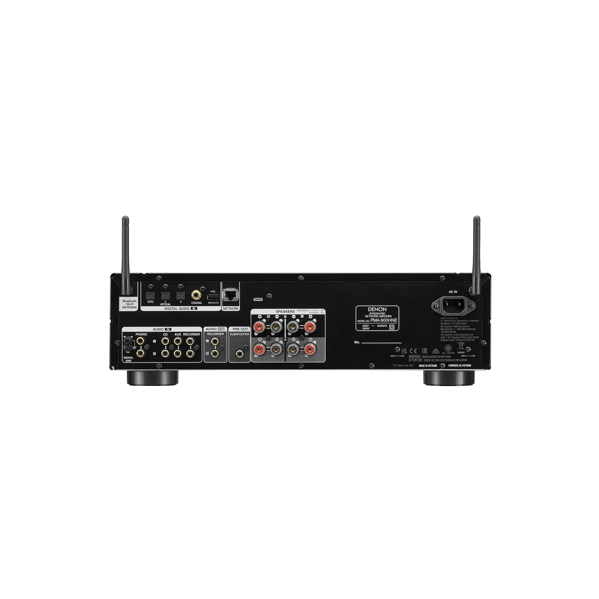 Denon PMA-900HNE Integrated Network Amplifier (Black)