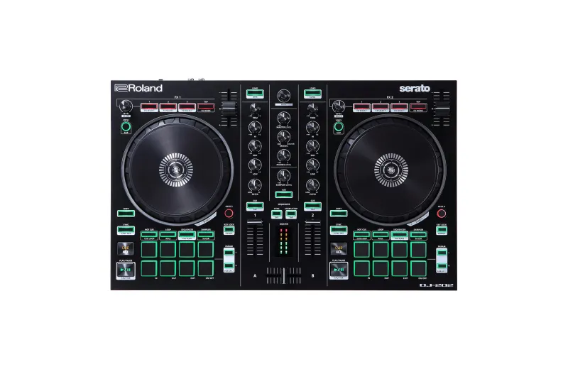 Roland DJ-202 コントローラー Amazon.com: Roland DJ-202 2-Channel Serato DJ Controller