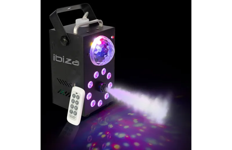 Ibiza FOGGY-ASTRO Fog Machine with Light Effects