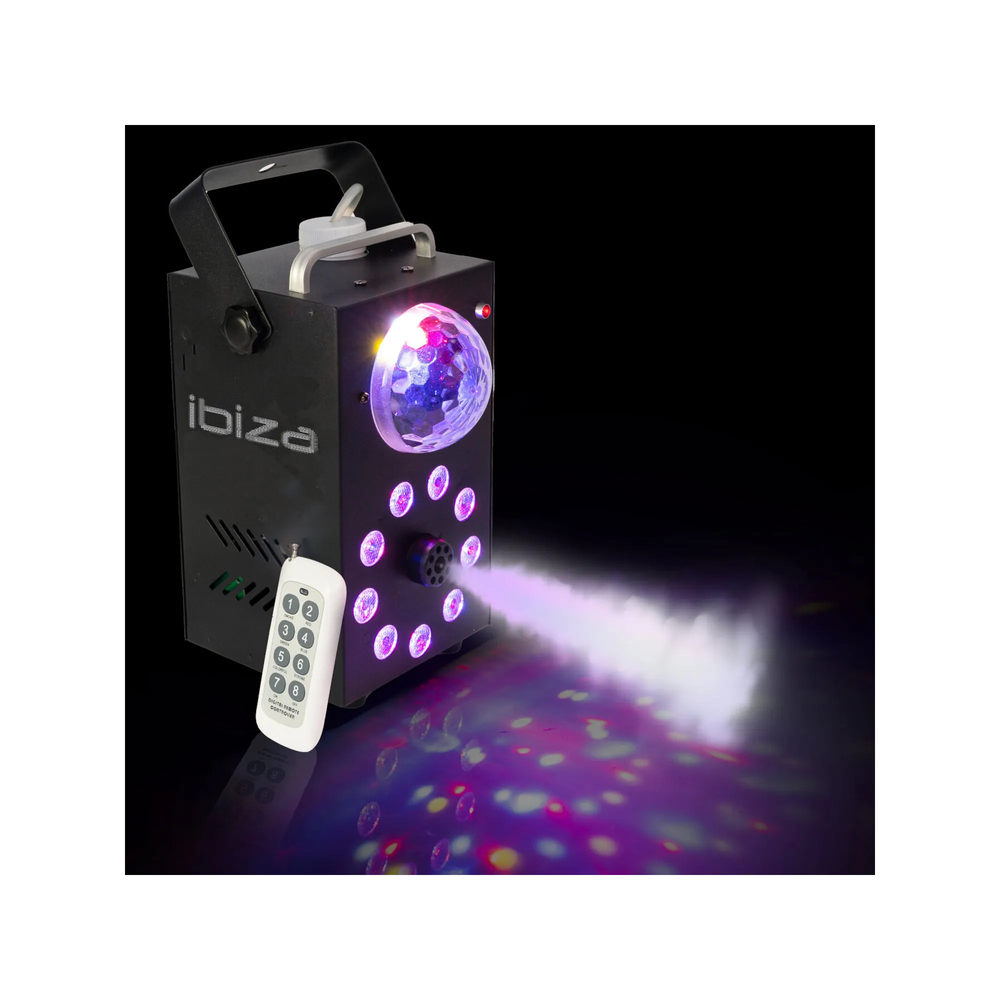 Ibiza FOGGY-ASTRO Fog Machine with Light Effects
