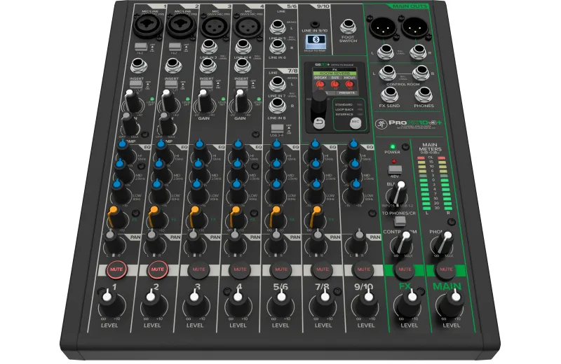 Mackie ProFX10v3+ Αναλογική Κονσόλα Ήχου