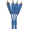 UDG U97001LB Ultimate Audio Cable RCA - RCA Μπλε Ίσιο 1.5m