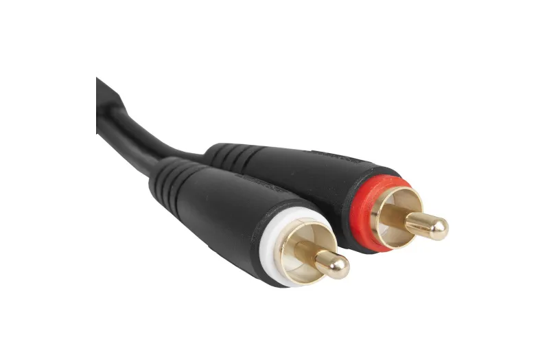 UDG U97001BL Ultimate Audio Cable RCA - RCA Μαύρο Ίσιο 1.5m
