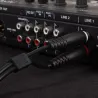 UDG U97001BL Ultimate Audio Cable RCA - RCA Μαύρο Ίσιο 1.5m