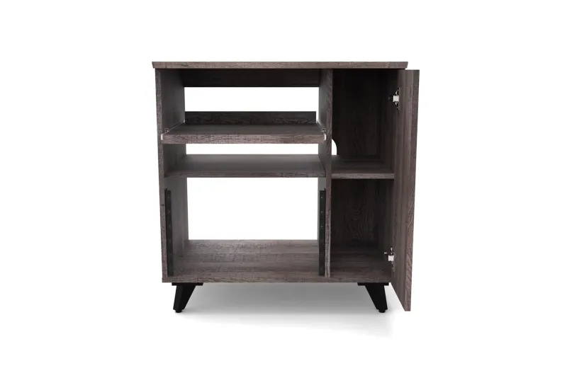 Glorious Modular Side Rack Καρυδιά