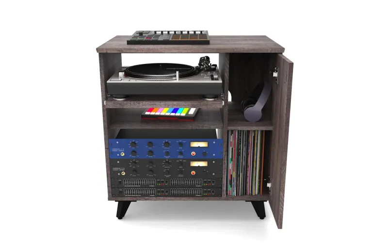 Glorious Modular Side Rack Καρυδιά