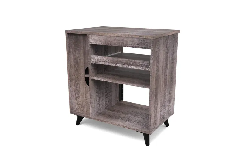 Glorious Modular Side Rack Καρυδιά