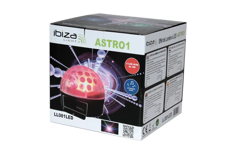 Ibiza LL081LED Light Effect