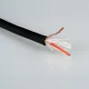 Onsei ON-MCB3BK Καλώδιο Μικροφωνικό 2 x 0.23mm2 - Μαύρο (Τιμή ανά Μέτρο)