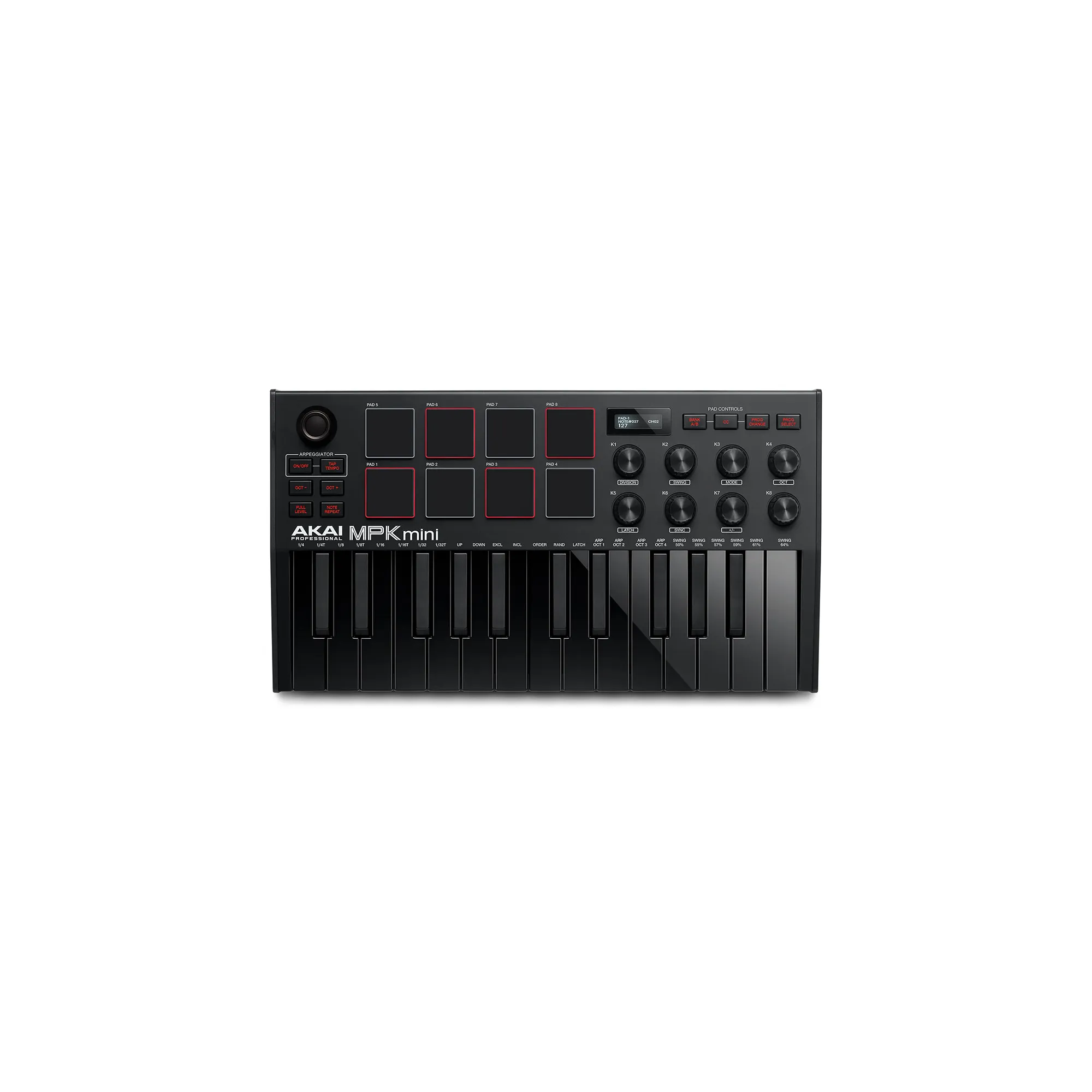 Akai MPK Mini MK3 Midi Keyboard Black