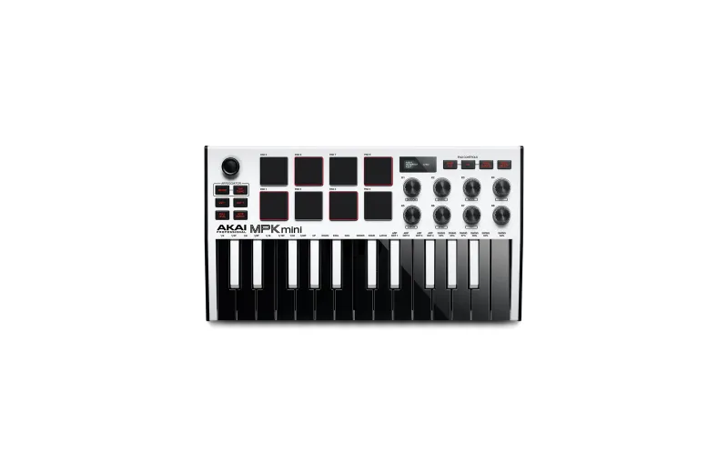 Akai MPK Mini MK3 Midi Keyboard White