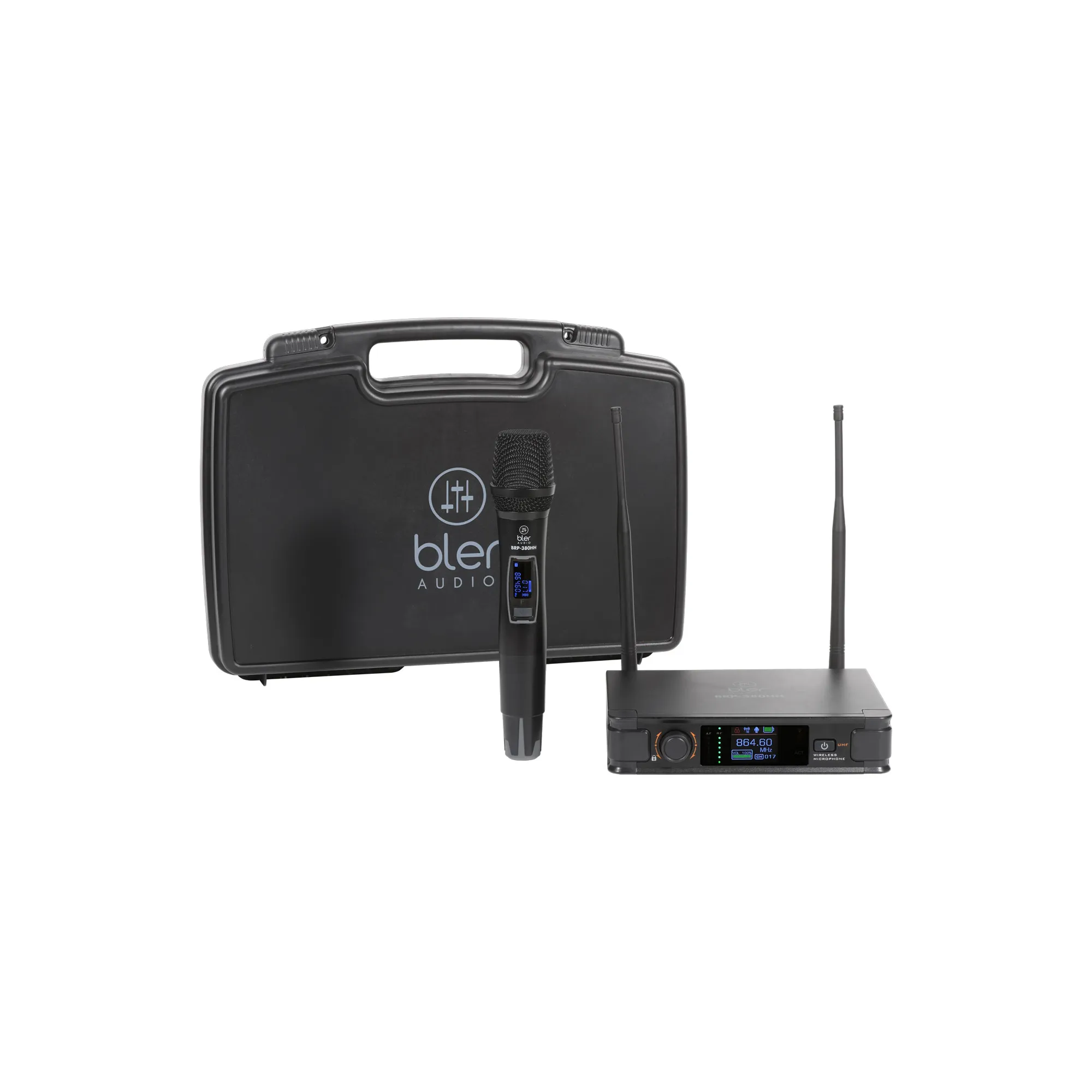 Bler Audio BRP-380HH Wireless Dynamic Handheld Microphone System