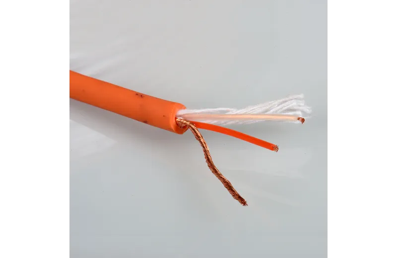 Onsei ON-MCB3OR Καλώδιο Μικροφωνικό 2 x 0.23mm2 - Πορτοκαλί (Τιμή ανά Μέτρο)
