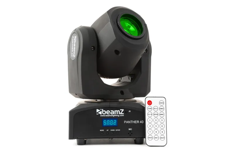 Beamz Panther 40 Moving Head Black