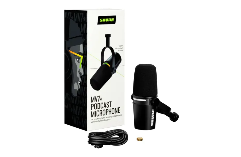Shure MV7+ Μικρόφωνο Podcast