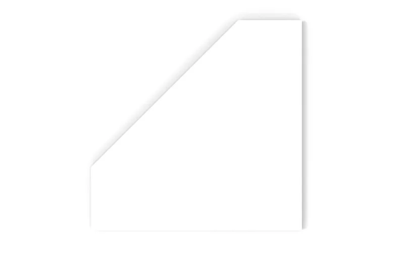 Glorious Modular Side Rack Adapter White