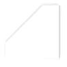 Glorious Modular Side Rack Adapter White
