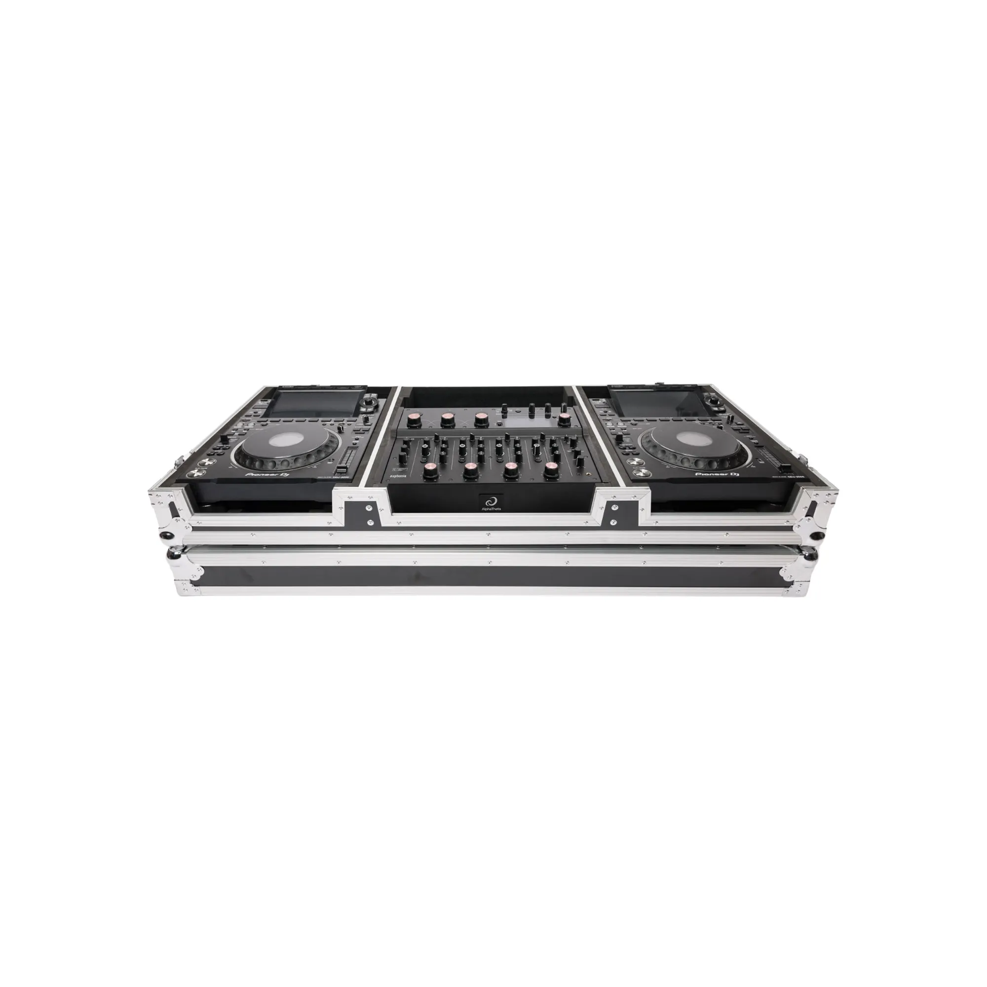 Magma Multi-Format Case Player/Mixer (V10/A9) set Μαύρο - Ασημί
