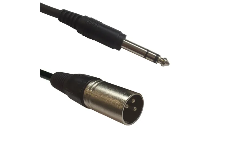 Accucable AC-XM-J6S/1.5M XLR male to jack balanced