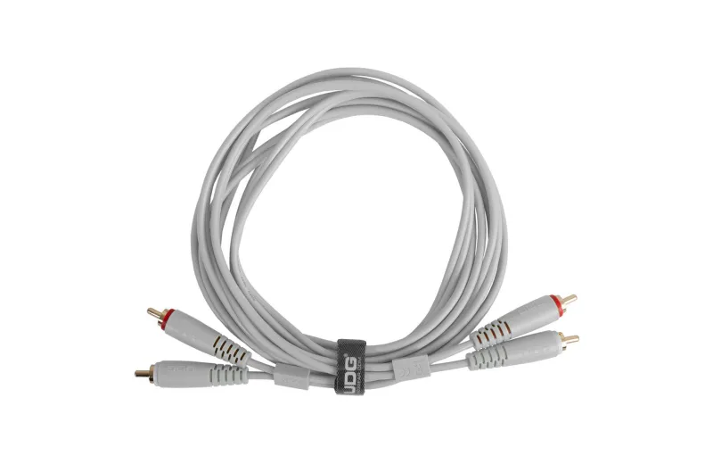 UDG U97003WH Ultimate Audio Cable RCA - RCA Λευκό Ίσιο 3m
