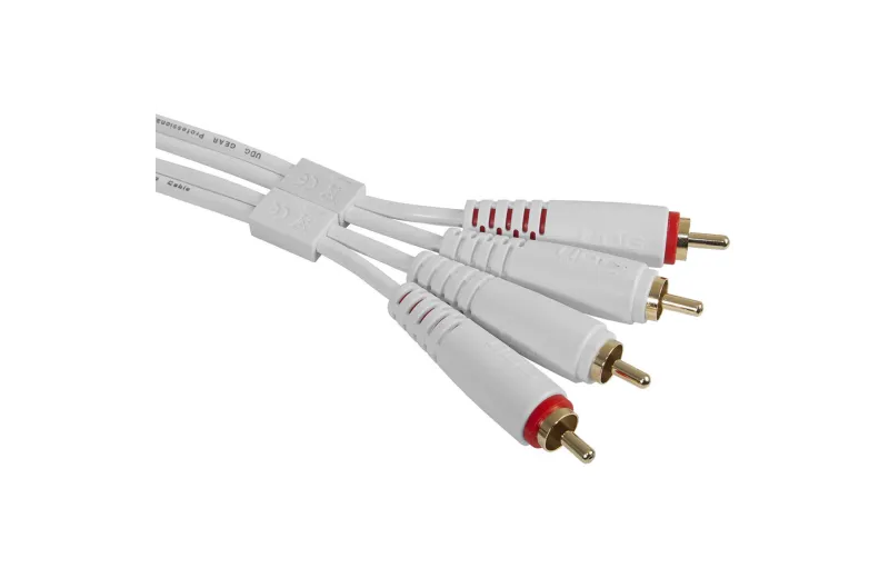 UDG U97003WH Ultimate Audio Cable RCA - RCA Λευκό Ίσιο 3m