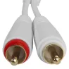 UDG U97003WH Ultimate Audio Cable RCA - RCA Λευκό Ίσιο 3m