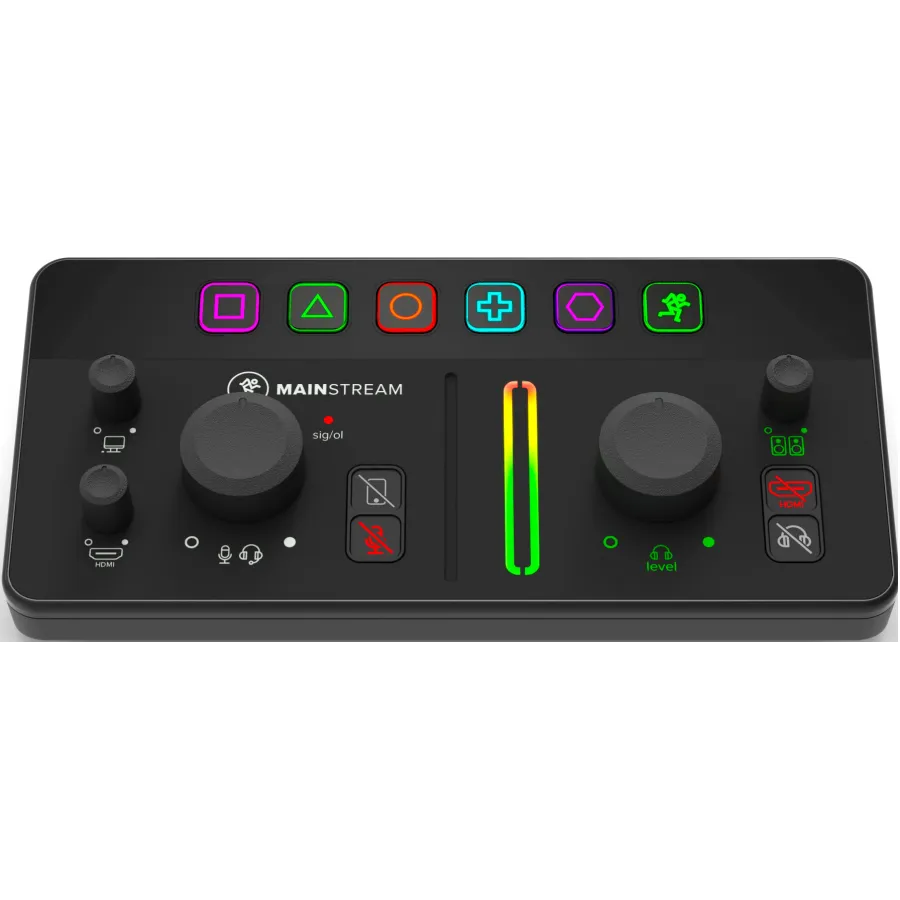 Mackie MainStream Ολοκληρωμένο Live Streaming και Video Capture Interface με προγραμματιζόμενα Control Keys