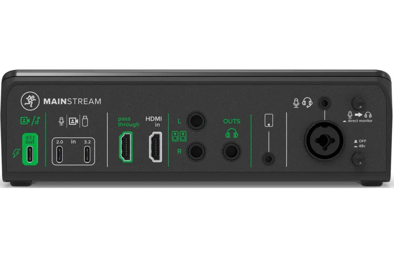 Mackie MainStream Ολοκληρωμένο Live Streaming και Video Capture Interface