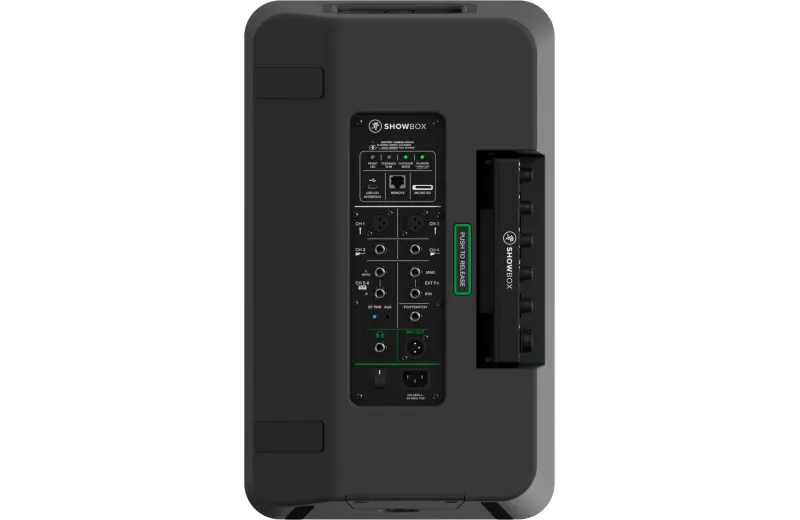Mackie ShowBox Αυτοενισχυόμενο Ηχείο Μπαταρίας με Αποσπώμενο Μίκτη και Βluetooth- Μαύρο