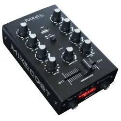 Ibiza Mix500BT Dj Mixer with Bluetooth