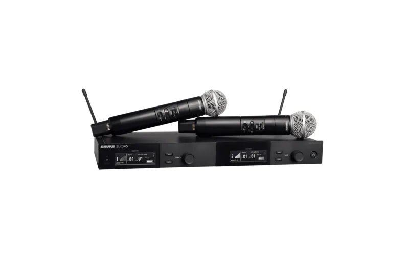 Shure SLXD24D-SM58  Ασύρματο Σύστημα Μικροφώνου Χειρός