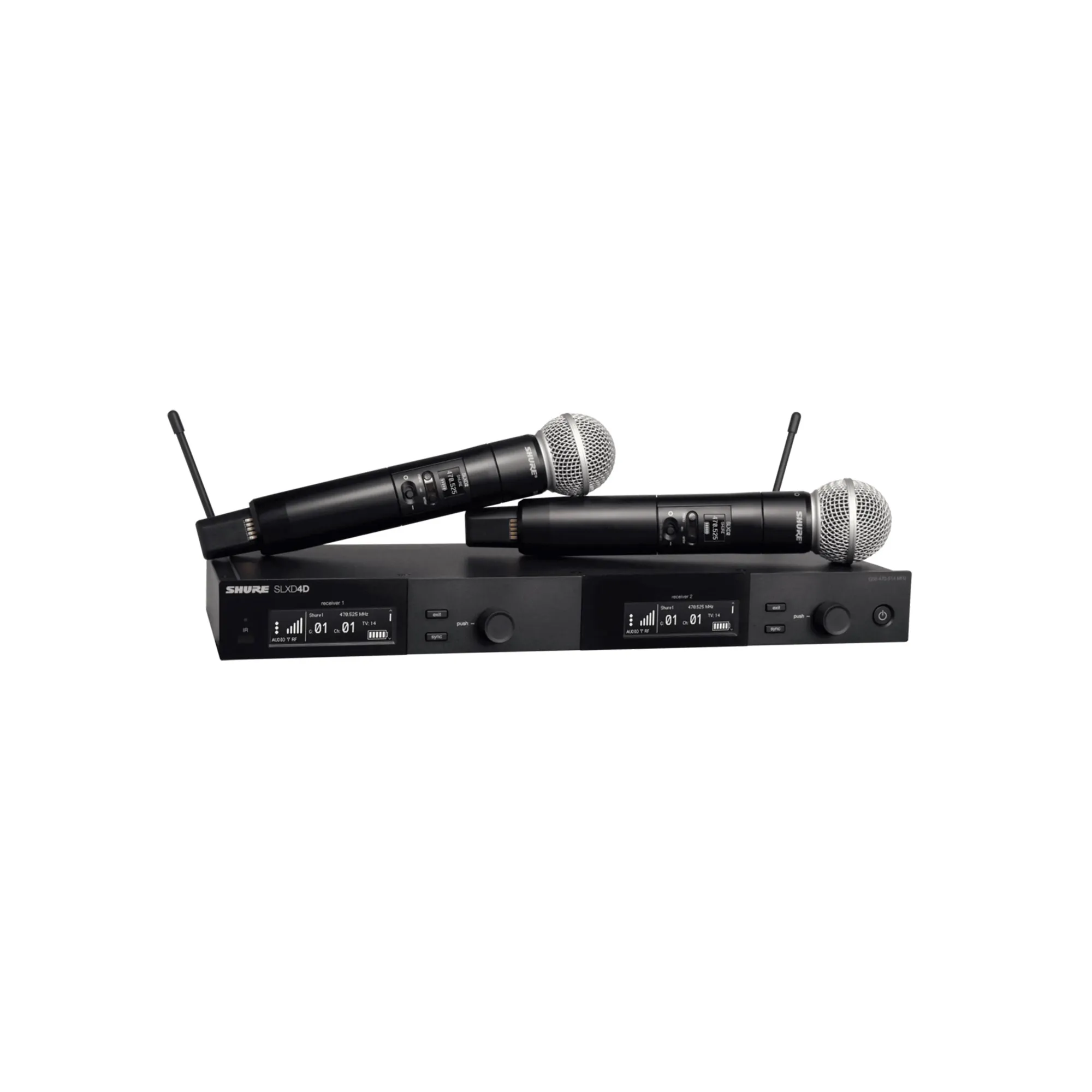 Shure SLXD24D-SM58  Ασύρματο Σύστημα Μικροφώνου Χειρός