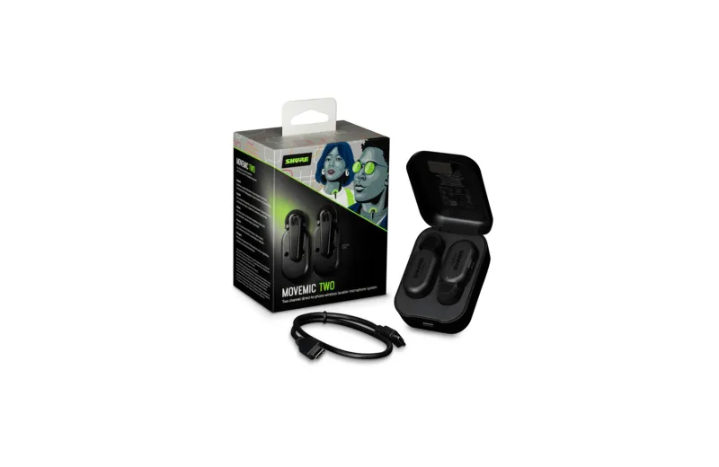 Shure MoveMic Two Wireless Lavalier Microphone