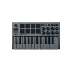Akai MPK Mini MK3 Midi Keyboard Grey
