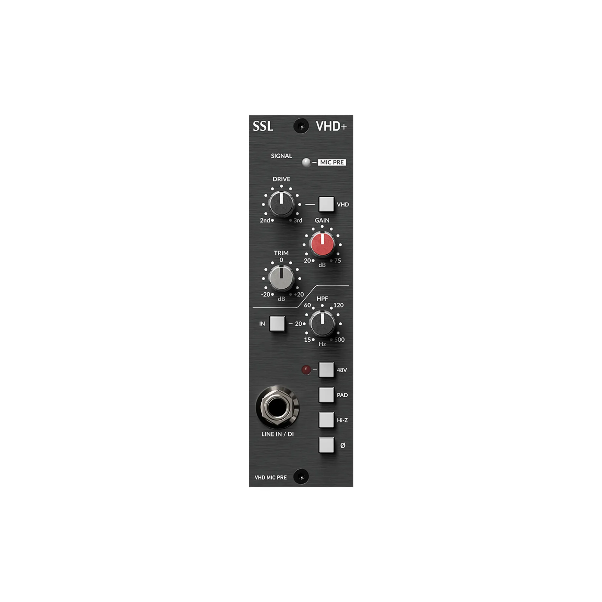 Solid State Logic 500-Series-VHD+ Preamp Επεξεργαστή Σήματος/Ήχου