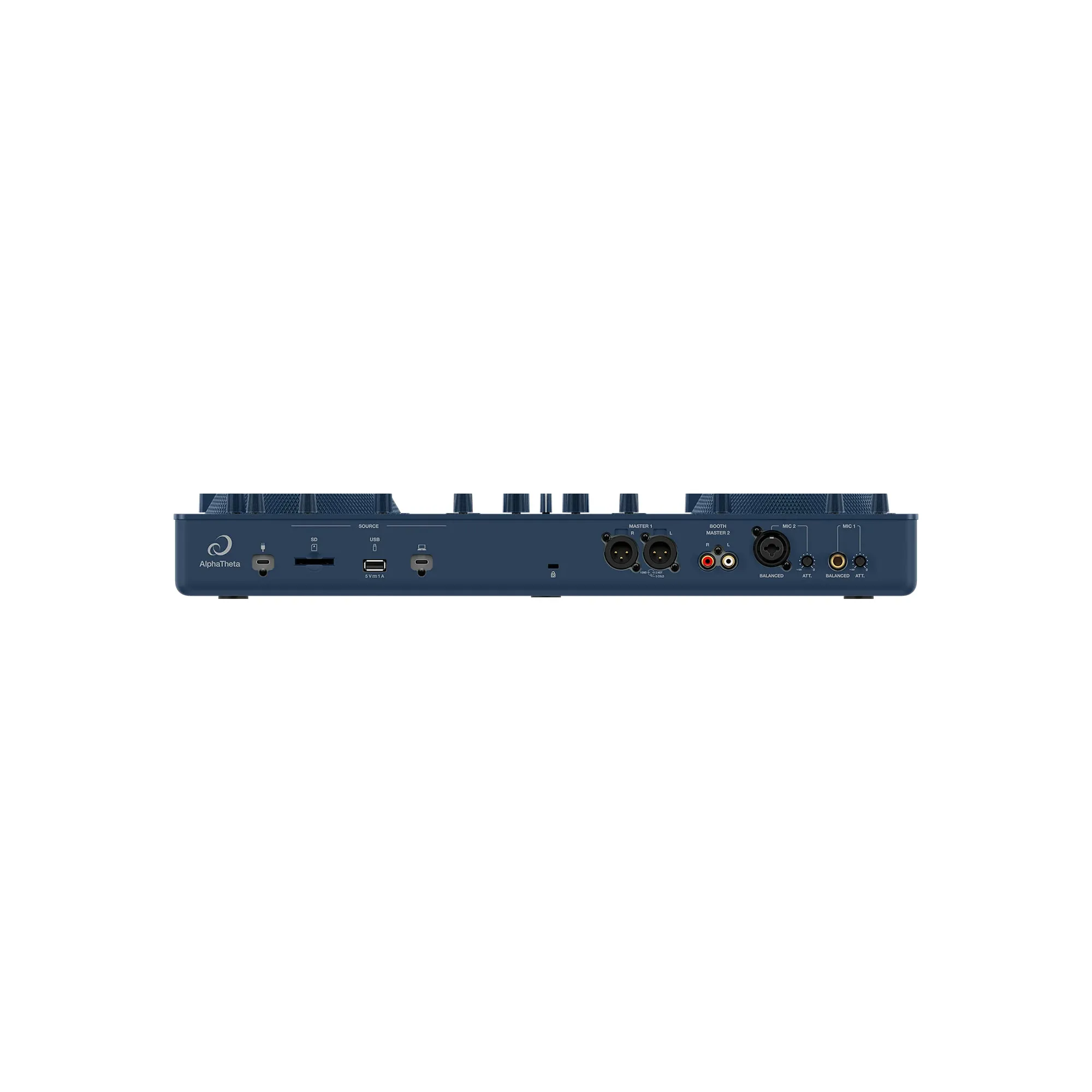 AlphaTheta Omnis-Duo Portable Battery-Powered DJ controller